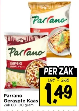 Aanbieding: Geraspte Kaas