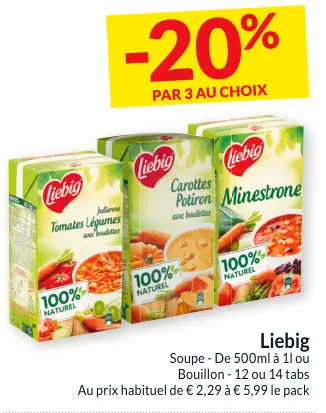 Offre: Soupe ou Bouillon