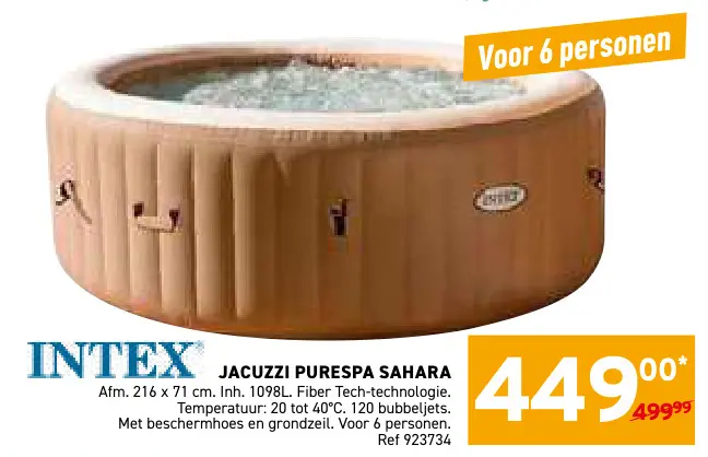 Promotie: Jacuzzi purespa sahara