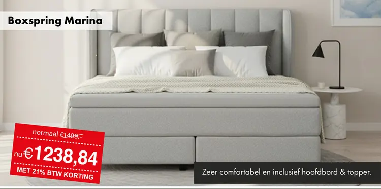 Aanbieding: Boxspring Marina
