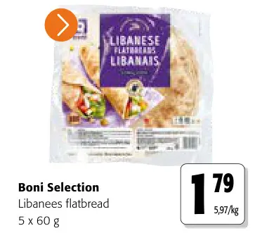 Promotie: Libanees flatbread