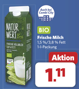 Aanbieding: Frische Milch