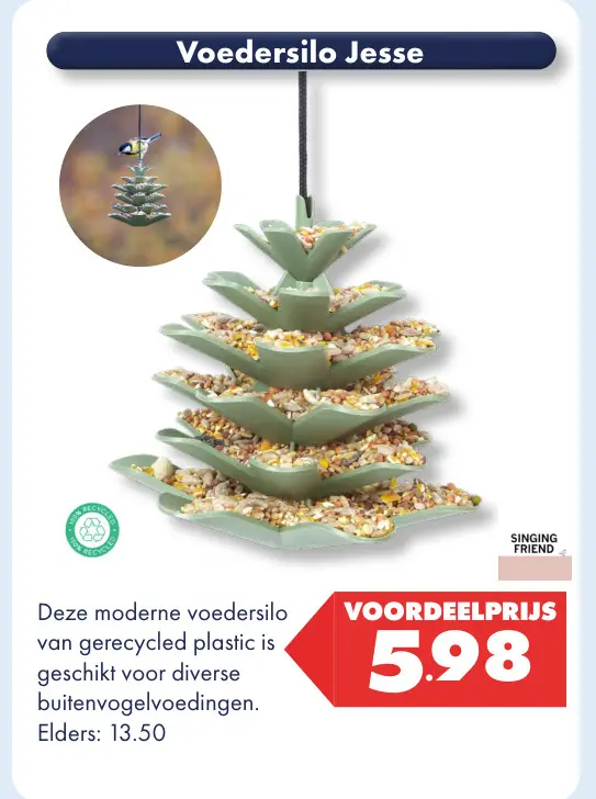 Aanbieding: Voedersilo Jesse