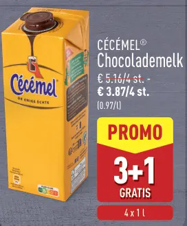 Aanbieding: Chocolademelk