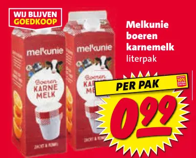 Aanbieding: boeren karnemelk