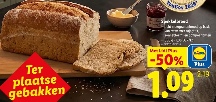 Promotie: Spekkelbrood