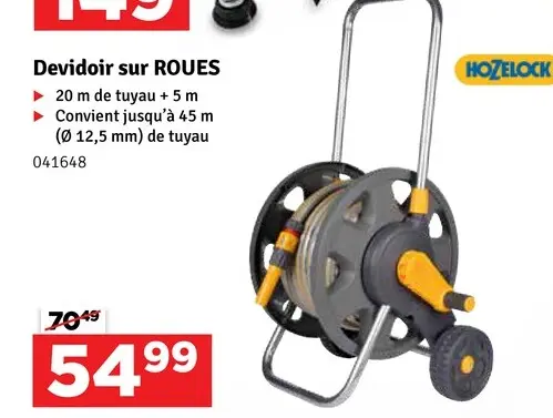 Offre: Devidoir sur ROUES