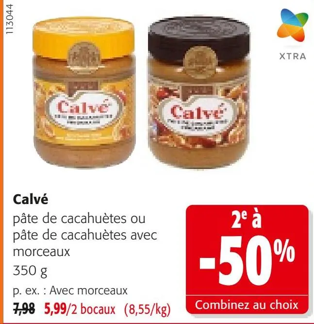 Offre: Pâte de cacahuètes ou pâte de cacahuètes avec morceaux