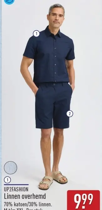 Aanbieding: Linnen overhemd