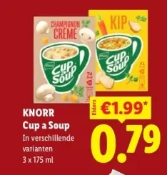 Aanbieding: KNORR Cup a Soup