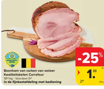 Aanbieding: Beenham van varken van weleer