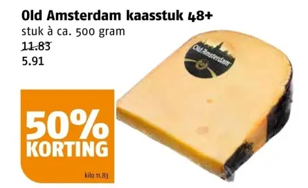Aanbieding: Kaasstuk 48+