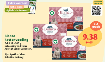 Aanbieding: Bianco kattenvoeding