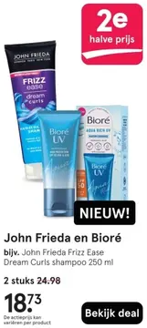 Aanbieding: John Frieda en Bioré