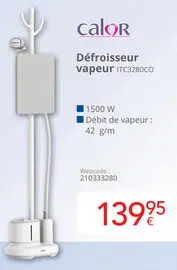 Offre: Défroisseur vapeur ITC3280CO