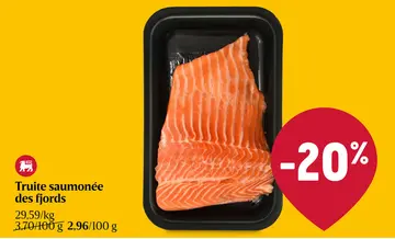 Offre: Truite saumonée des fjords