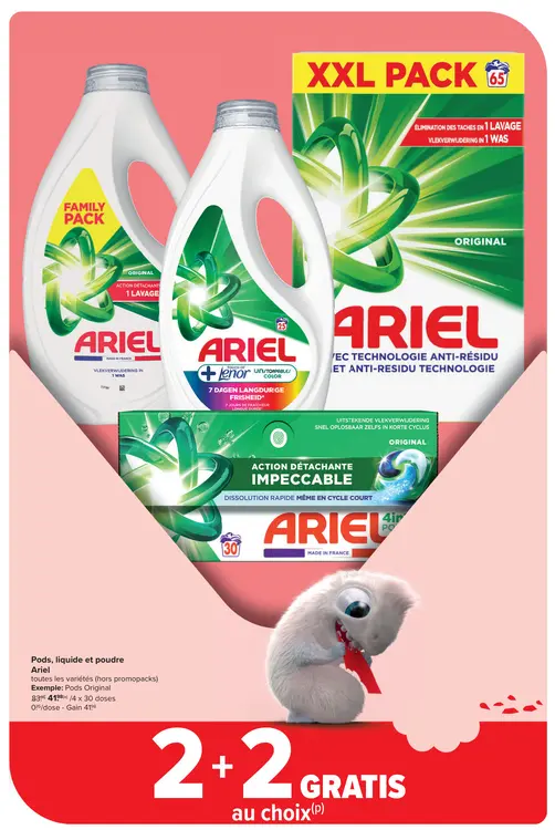 Offre: Pods, liquide et poudre