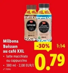 Offre: Boisson au café XXL