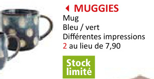 Offre: Mug Muggies Flake 35cl