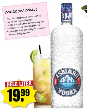 Aanbieding: Esbjærg Vodka