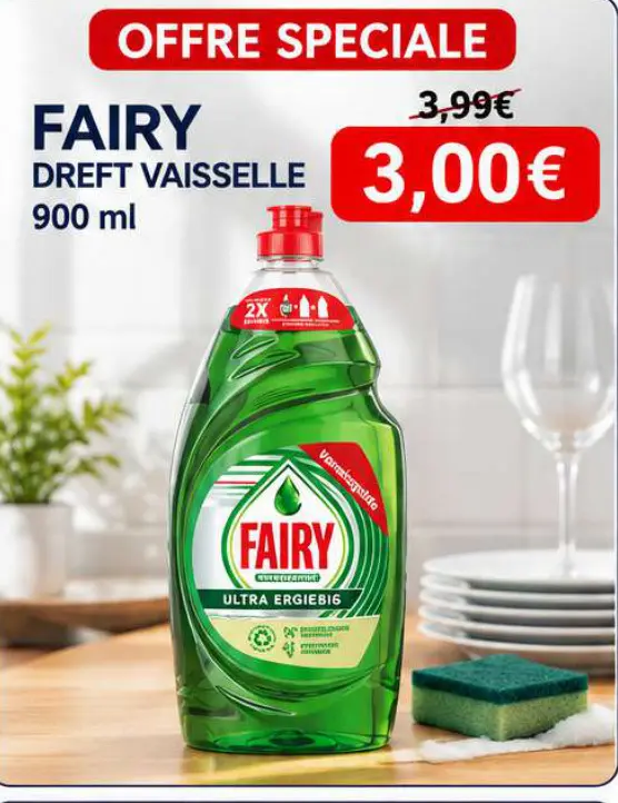 Offre: Dreft vaisselle