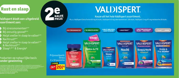 Aanbieding: Rust en slaap