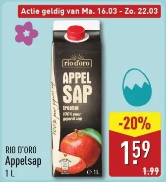 Aanbieding: Appelsap