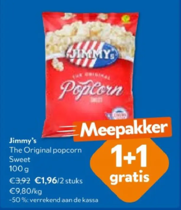 Promotie: The Original popcorn