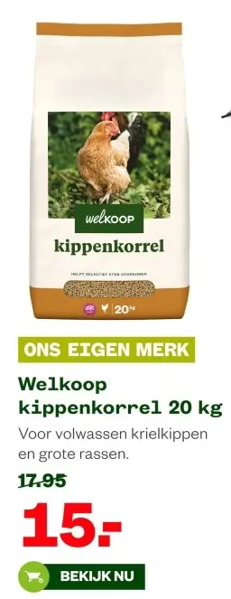 Aanbieding: Welkoop kippenkorrel