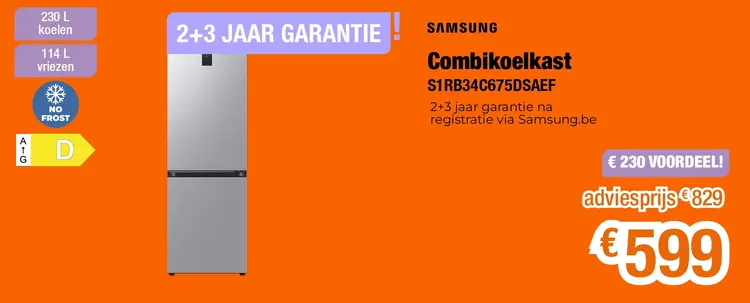 Promotie: Combikoelkast