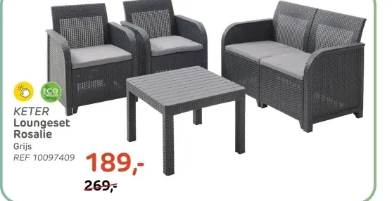 Aanbieding: Loungeset Rosalie