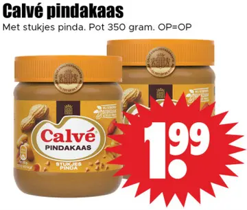 Aanbieding: Calvé pindakaas