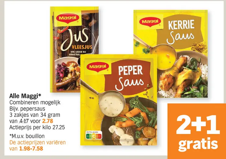 Aanbieding: Alle Maggi