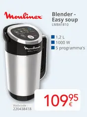 Promotie: Blender - Easy soup