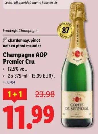 Aanbieding: Champagne AOP Premier Cru