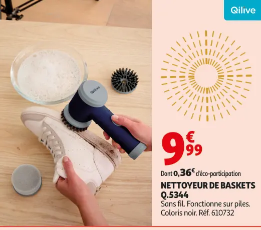 Offre: Nettoyeur de baskets
