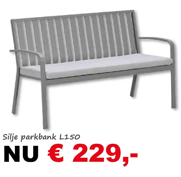 Aanbieding: Silje parkbank