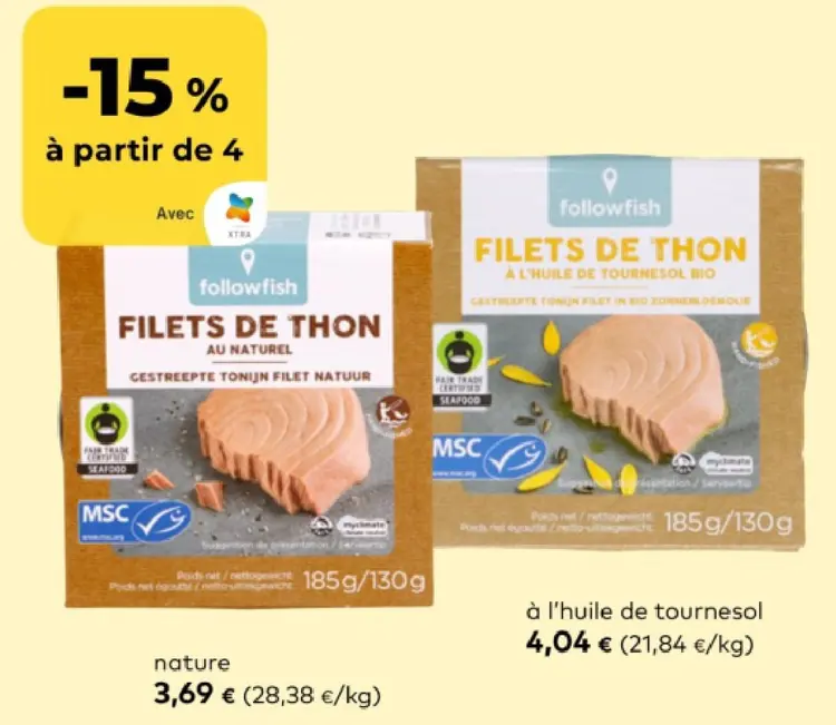 Offre: Filets de thon