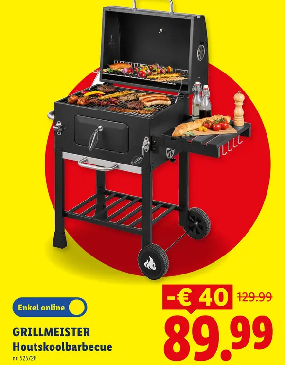 Promotie: Houtskoolbarbecue