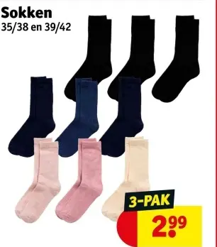 Aanbieding: Sokken