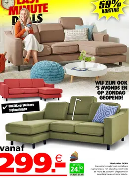 Aanbieding: Hoeksalon DEAN