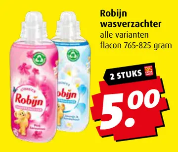 Aanbieding: Robijn wasverzachter