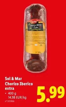 Offre: Chorizo Iberico extra
