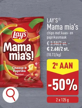 Promotie: LAY'S® Mama mia's