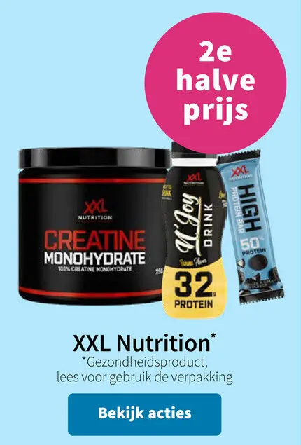 Aanbieding: Creatine Monohydrate, N'Joy Drink, High Protein