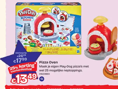 Aanbieding: Play-Doh Kitchen Creations Pizza Oven
