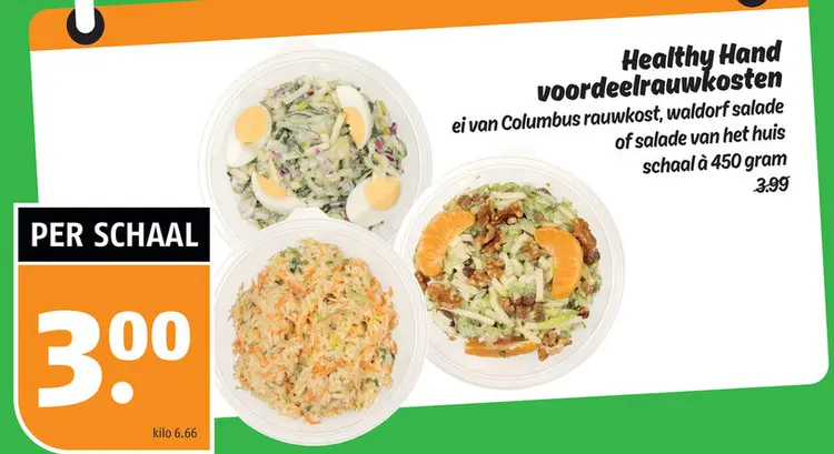 Aanbieding: voordeelrauwkosten