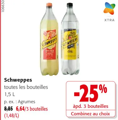 Offre: Schweppes