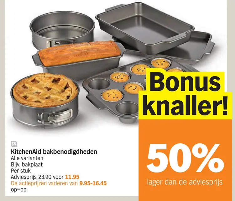 Promotie: bakbenodigdheden