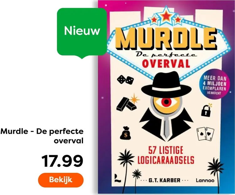 Aanbieding: Murdle - De perfecte overval